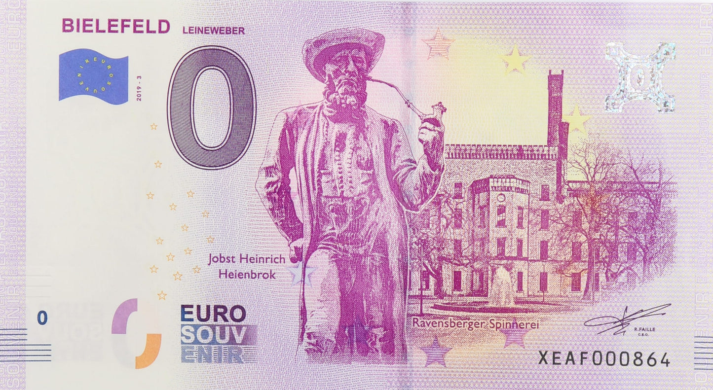 0 Euro - Bielefeld - Niemcy - 2019