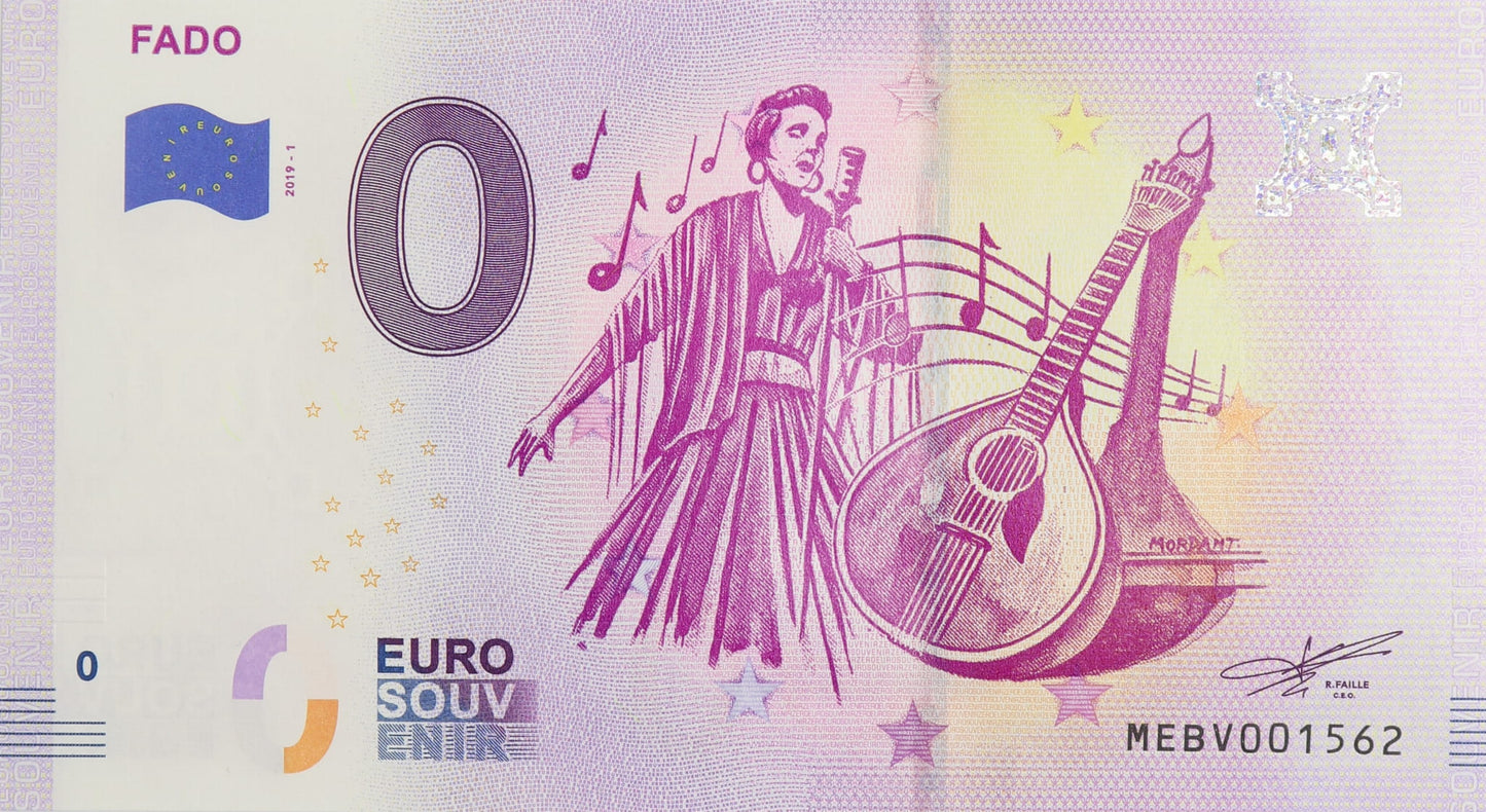 0 Euro - Fado - Portugalia - 2019