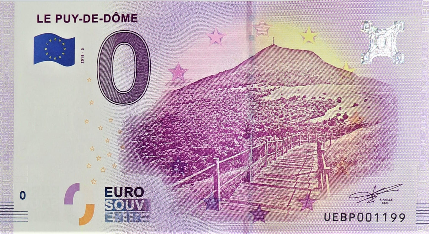 0 Euro - Le Puy De Dome - Francja - 2019