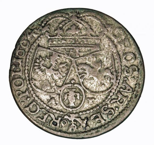 Szóstak 1664 Jan Kazimierz Bydgoszcz