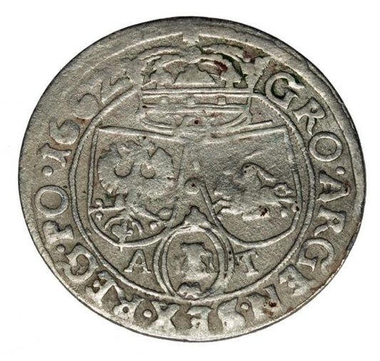 Szóstak 1662 Jan Kazimierz Lwów