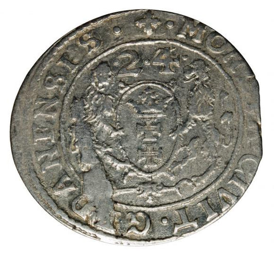 Ort 1624 Zygmunt III Waza Gdańsk