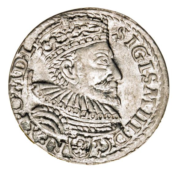 Trojak 1594 Zygmunt III Waza Polska Malbork