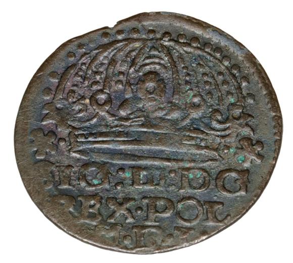 Grosz 1611 Zygmunt III Waza Polska Kraków