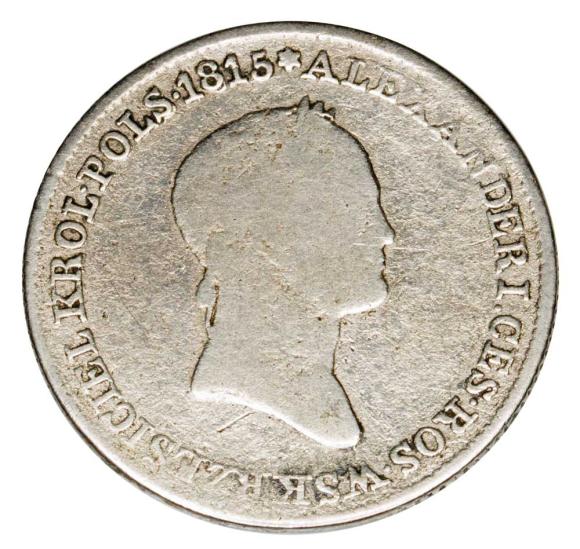 1 złoty 1832 Mikołaj I Romanow Królestwo Polskie Warszawa