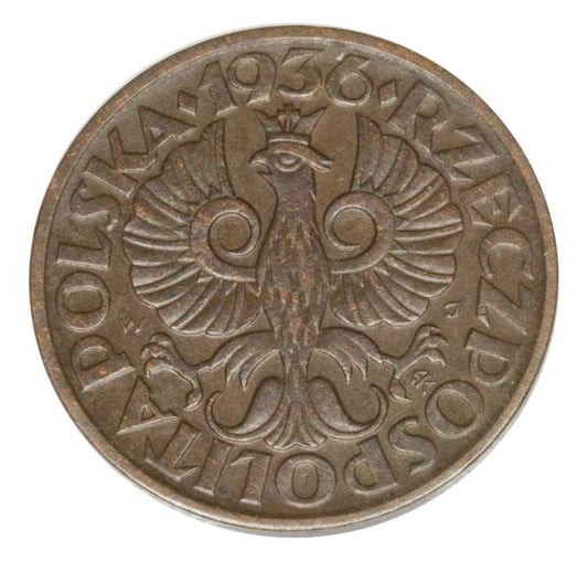 2 grosze 1936 II RP Warszawa