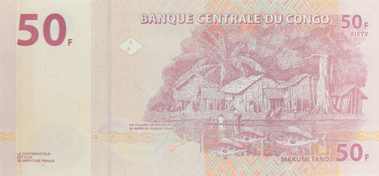 50 Franków - Kongo - 2013 rok