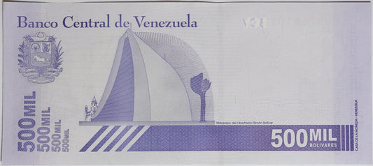 500 MIL Boliwarów - Wenezuela - 2020 rok