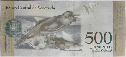 500 Boliwarów - Wenezuela - 2017 rok