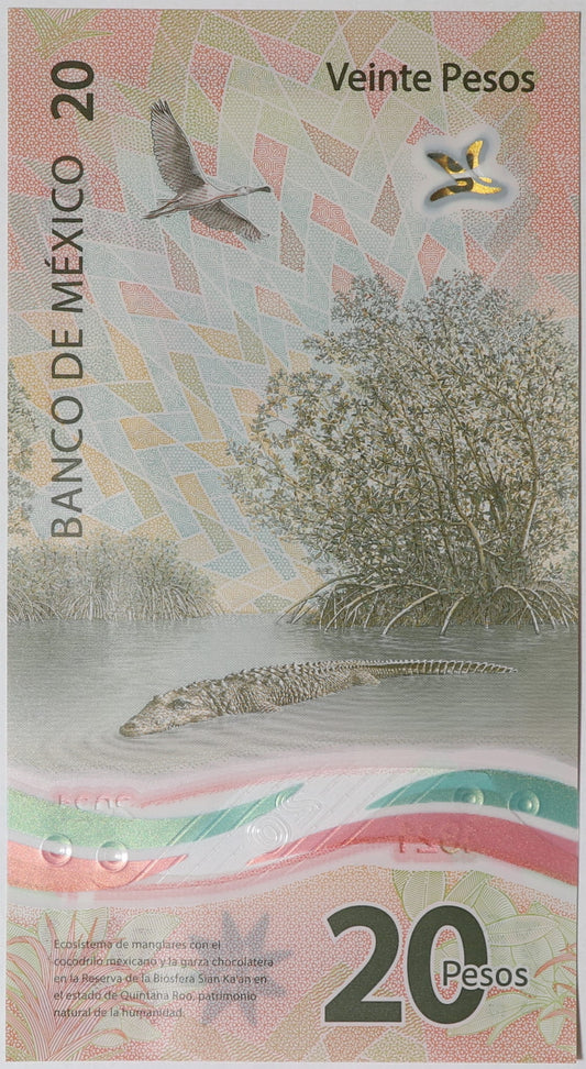 20 Pesos - Meksyk - 2022 rok