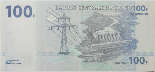100 Franków - Kongo - 2013 rok