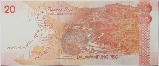 20 Pesos - Filipiny - 2022 rok