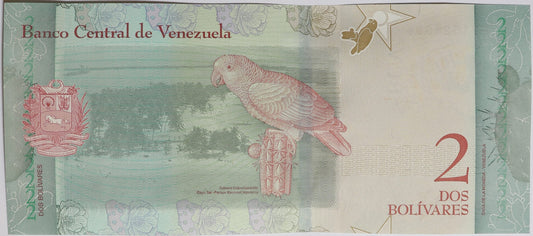 2 Boliwary - Wenezuela - 2018 rok