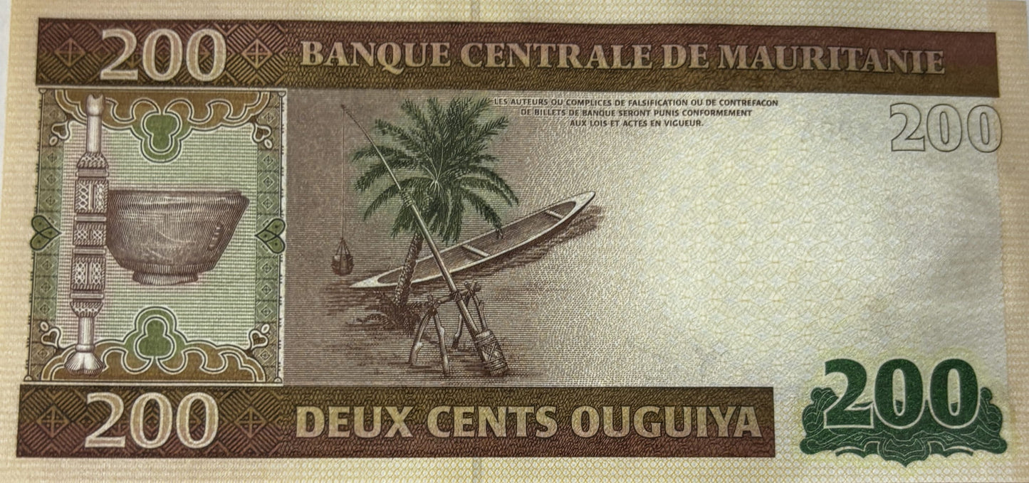 200 Cent Ouguiya - Mauretania - 2013 rok