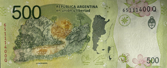 500 Pesos - Argentyna