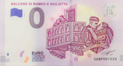 0 Euro - Balcone Di Romeo E Giulietta - Włochy - 2019