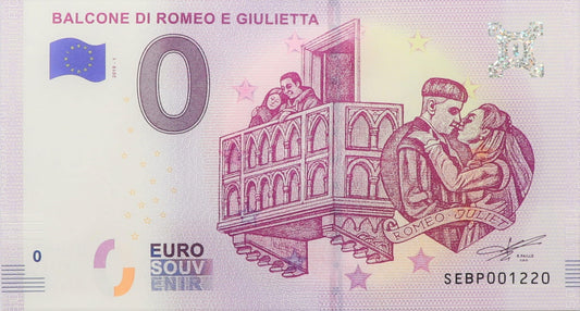 0 Euro - Balcone Di Romeo E Giulietta - Włochy - 2019