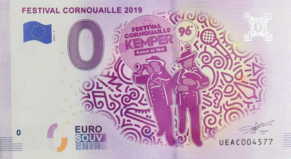 0 Euro - Festival Cornouaille  - Francja - 2019