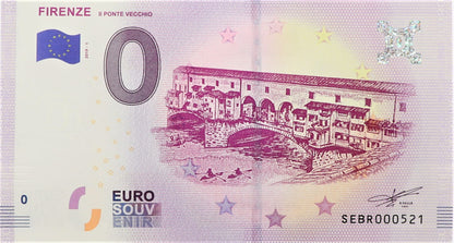 0 Euro - Firenze - Włochy - 2019