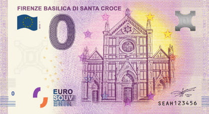 0 Euro - Firenze Basilica Di Santa Croce Włochy - 2018