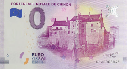 0 Euro - Forteresse Royale De Chinon - Francja - 2018
