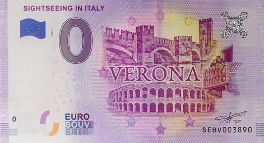 0 Euro - Sightseeing In Italy Verona - Włochy - 2019