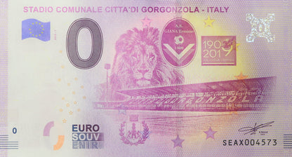 0 Euro - Stadio Comunale Citta'Di Gorgonzola - Włochy - 2019