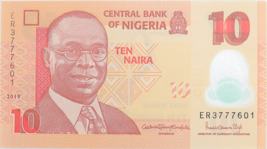 10 Naira - Nigeria - 2022 rok