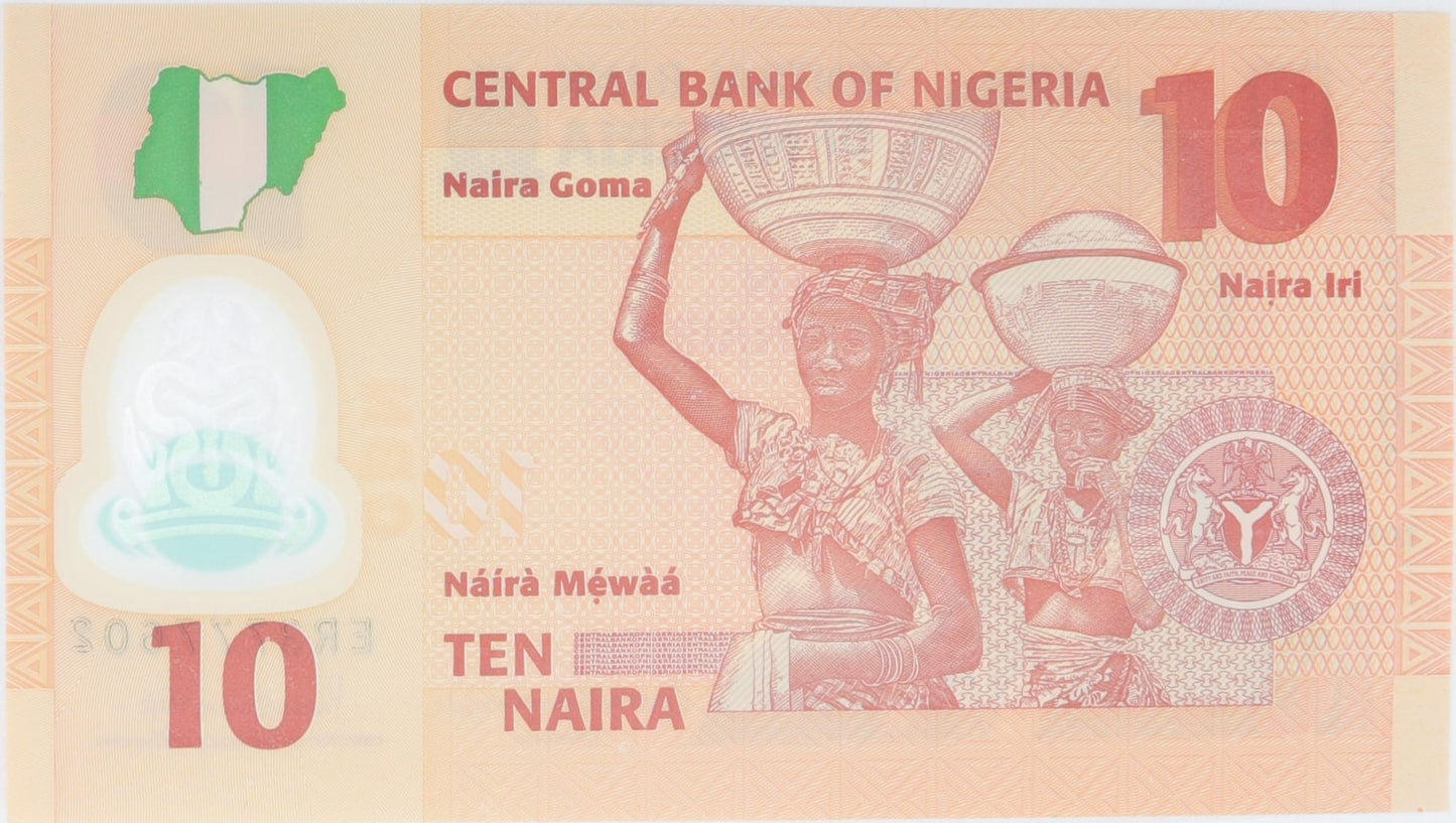 10 Naira - Nigeria - 2022 rok
