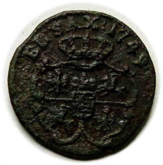 Szeląg 1749 August III Drezno