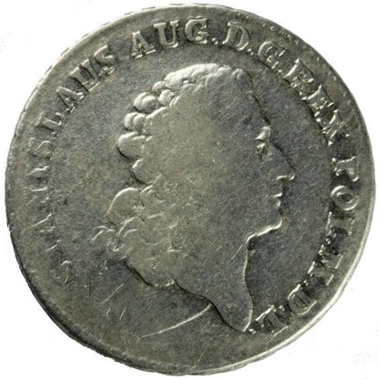 Dwuzłotówka 1772 A-P Stanisław August Poniatowski Warszawa