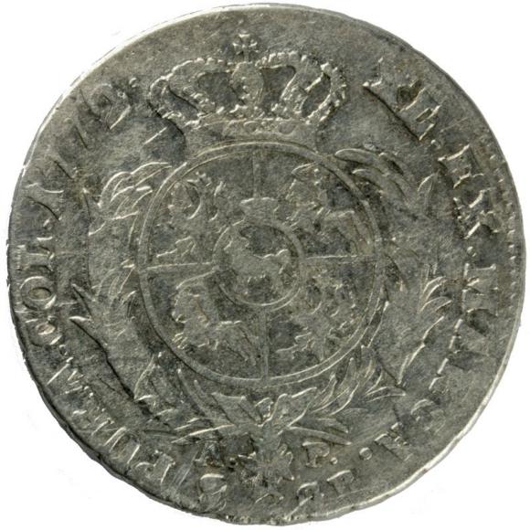 Dwuzłotówka 1772 A-P Stanisław August Poniatowski Warszawa