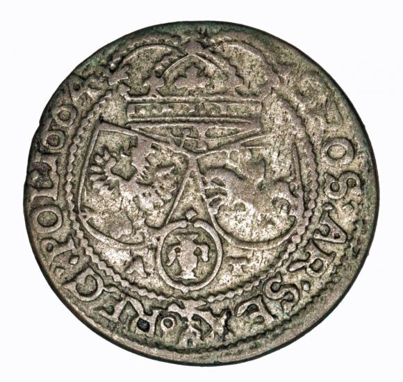 Szóstak 1664 Jan Kazimierz Bydgoszcz