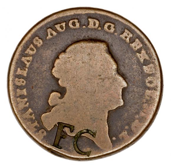Trojak 1766 Stanisław August Poniatowski Warszawa
