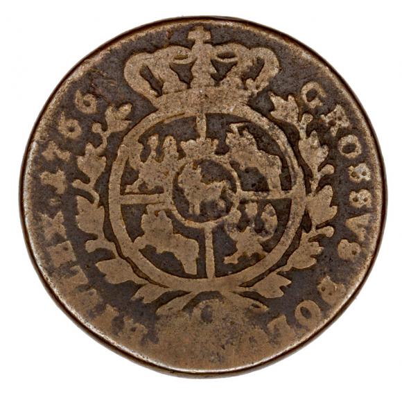 Trojak 1766 Stanisław August Poniatowski Warszawa