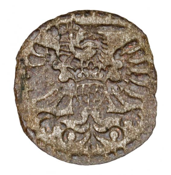 Denar 1596 Zygmunt III Waza Gdańsk