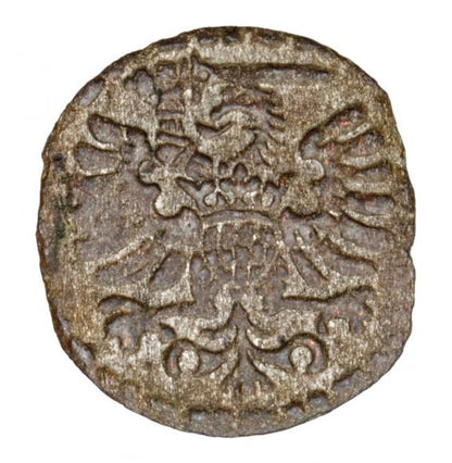 Denar 1596 Zygmunt III Waza Gdańsk