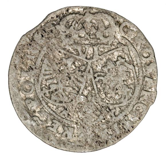 Szóstak 1666 Jan Kazimierz Kraków