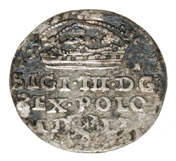 Grosz 1607 Zygmunt III Waza Polska Kraków