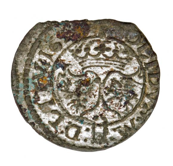 Szeląg Zygmunt III Waza Litwa Wilno