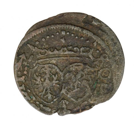 Szeląg 1617 Zygmunt III Waza Litwa Wilno