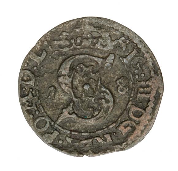 Szeląg 1618 Zygmunt III Waza Litwa Wilno