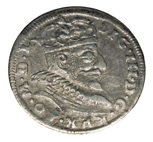 Trojak 1590 Zygmunt III Waza Wilno