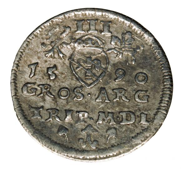 Trojak 1590 Zygmunt III Waza Wilno