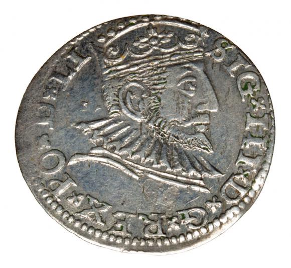 Trojak 1591 Zygmunt III Waza Ryga