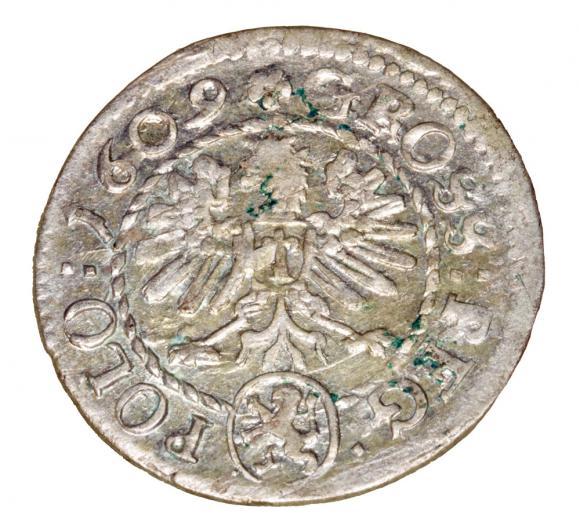 Grosz 1609 Zygmunt III Waza Polska Kraków