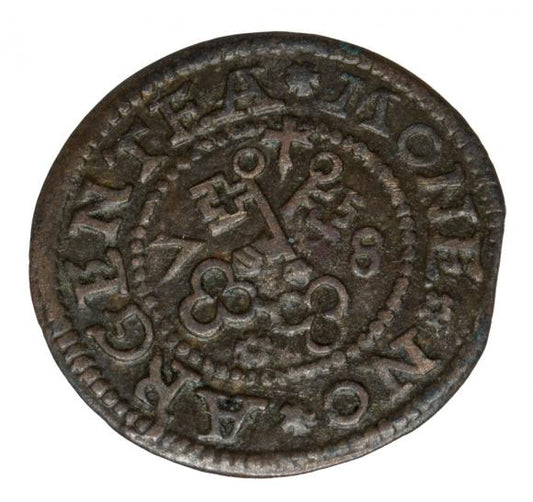 Szeląg 1578 Wolne Miasto Ryga Ryga