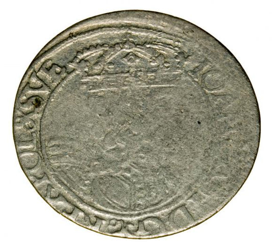 Szóstak 1661 Jan Kazimierz Polska Lwów