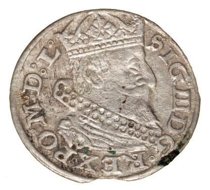 Półgrosz 1262/1626 Zygmunt III Waza Litwa Wilno