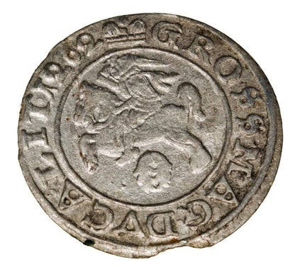 Półgrosz 1262/1626 Zygmunt III Waza Litwa Wilno